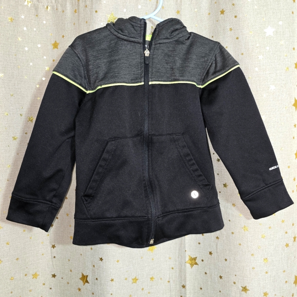 SOLD - DO NOT BUY! Xersion Black & Gray W/Neon Zipper Hoodie